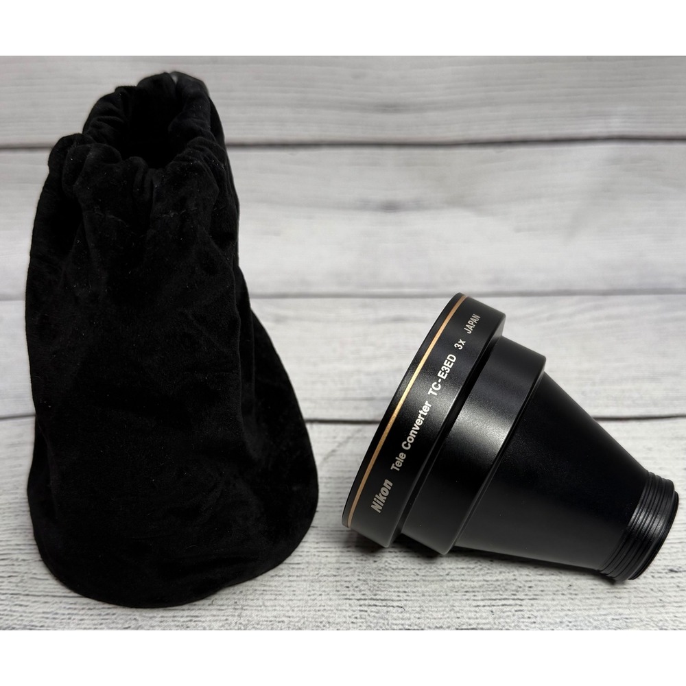 Nikon TC-E3ED 3x Teleconverter ED Glass Lens for Coolpix‎ Japan with Pouch